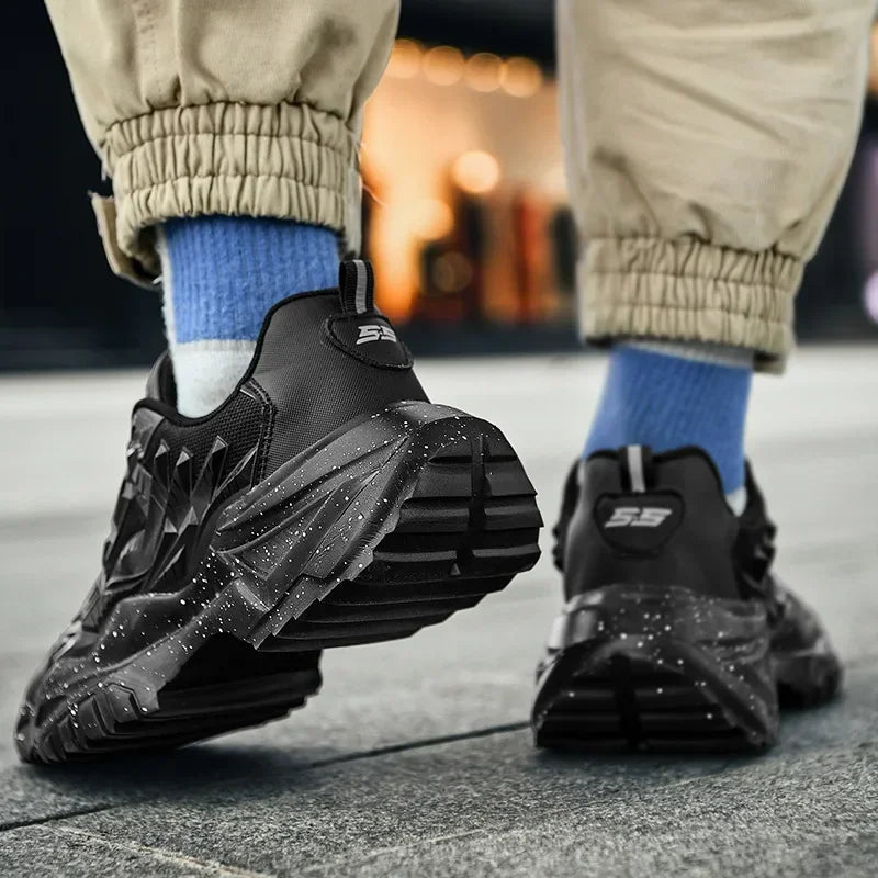 Men Sport Shoes Casual Fashion Male Running Sneaker High Quality Breathable Lightweight Outdoor Walking Anti-Slip Footwear Tenis
