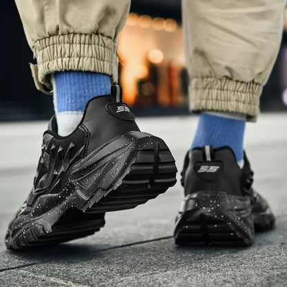 Men Sport Shoes Casual Fashion Male Running Sneaker High Quality Breathable Lightweight Outdoor Walking Anti-Slip Footwear Tenis